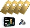 Headley Tools 24Pcs Titanium Replacement Blades Compatible for ECOVACS Goat All Series, Robust Replacement Robotic Lawnmower Blades, High-Performance Cutting
