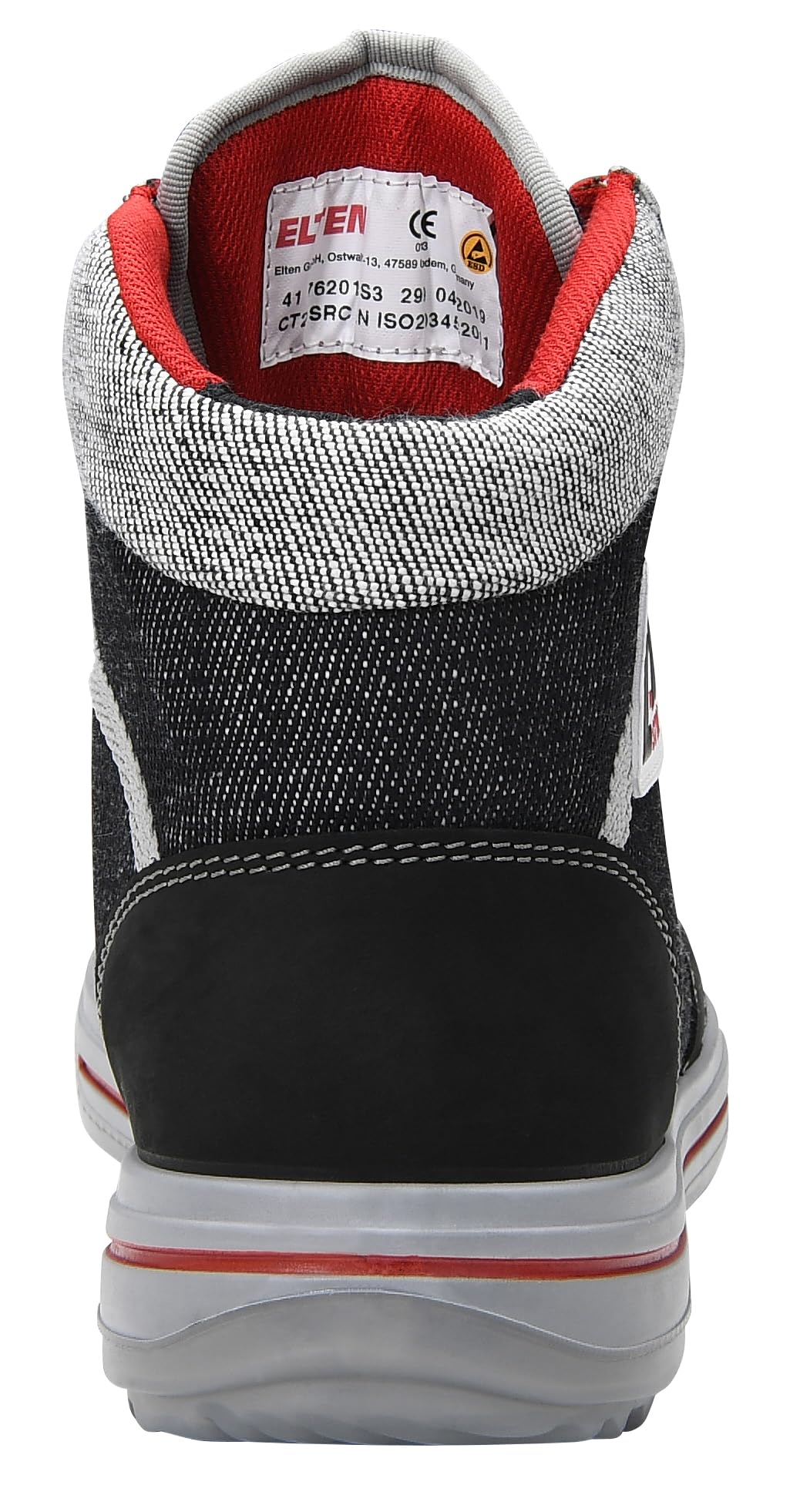 ELTEN SENSATION Up Mid ESD S3S | Sicherheitsschuhe für Damen & Herren, Stahlkappe, leicht, atmungsaktiv, Gr. 46