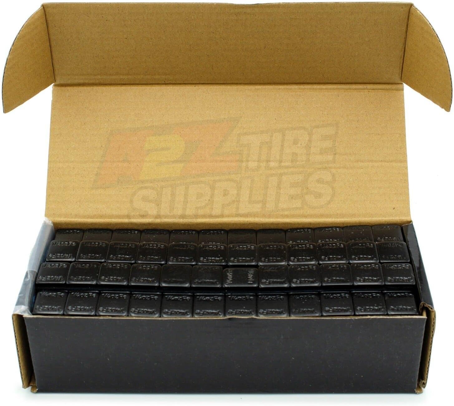 A2Z 1800 Pieces Black-Grey-Zinc Adhesive Wheel Weight-Stick on 1/4 Oz