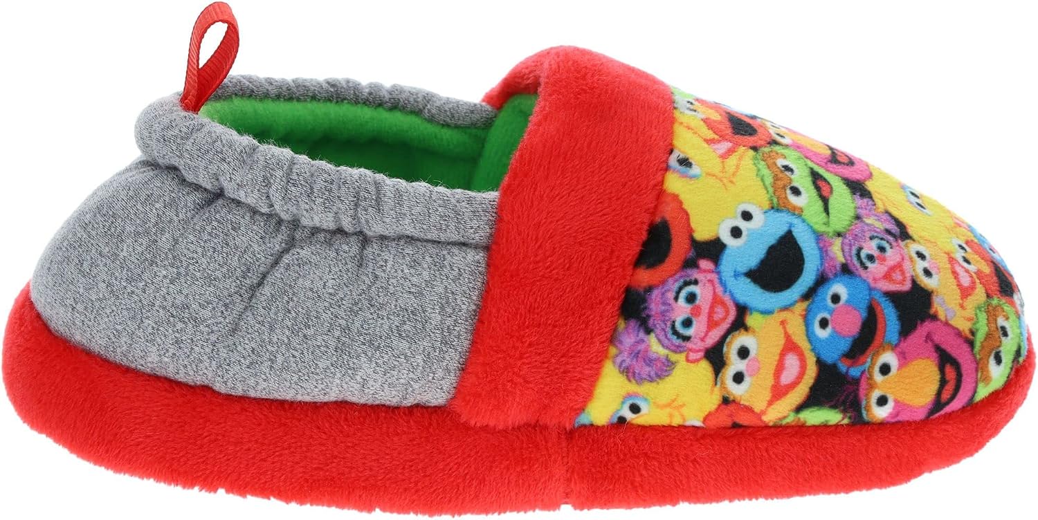 Sesame Street Unisex-Child ELMO Puppet Slipper