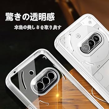 国内版　nothing phone3a ➕　高耐久ケース　未開封 Amazon.co.jp: ZLFENJOY Nothing Phone 3A クリアケース