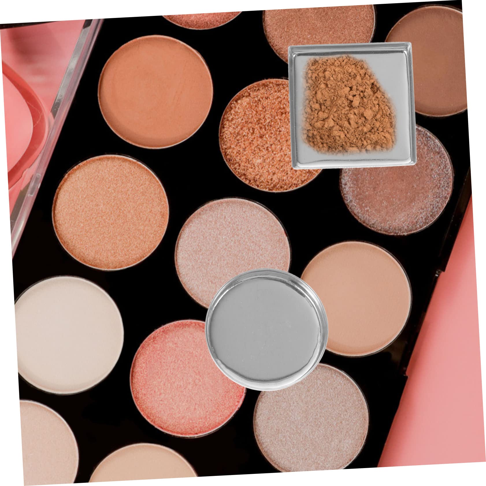 150pièces Palette Pans Métalliques Vides Pour Fard à Paupières Accessoires De Maquillage Pour Cosmétique