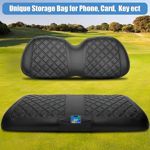 Miniatura 5 de MOSNAI Fundas de Asiento de Club Car Precedent, Fundas de Asiento de Carrito de Golf para Asiento Ordinario OEM de Club Car Precedent, Funda de