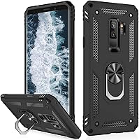 Vista 17 de IKAZZ Funda protectora para Galaxy S9, grado militar, a prueba de golpes, resistente, para pasar la prueba de caída de 16 pies con soporte