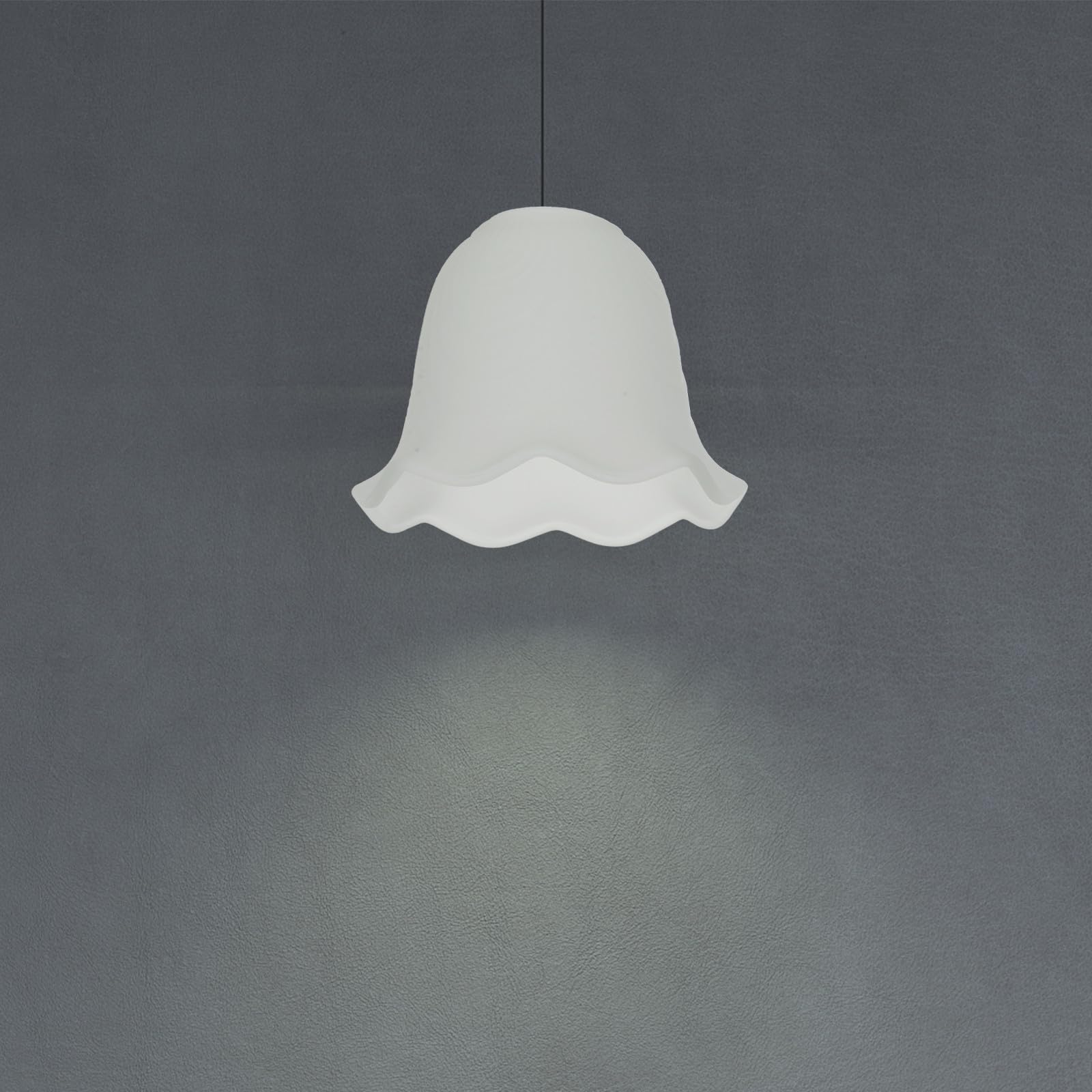 Paralume in Vetro E27 Elegante per Lampade da Tavolo e Comodino
