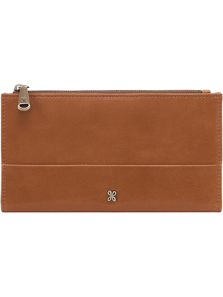 Brown HOBO Jill Large Bifold Wallet