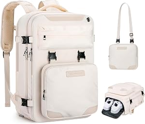 Maelstrom Travel Backpack for Men Women, 15.6" Laptop with Shoe Compartment