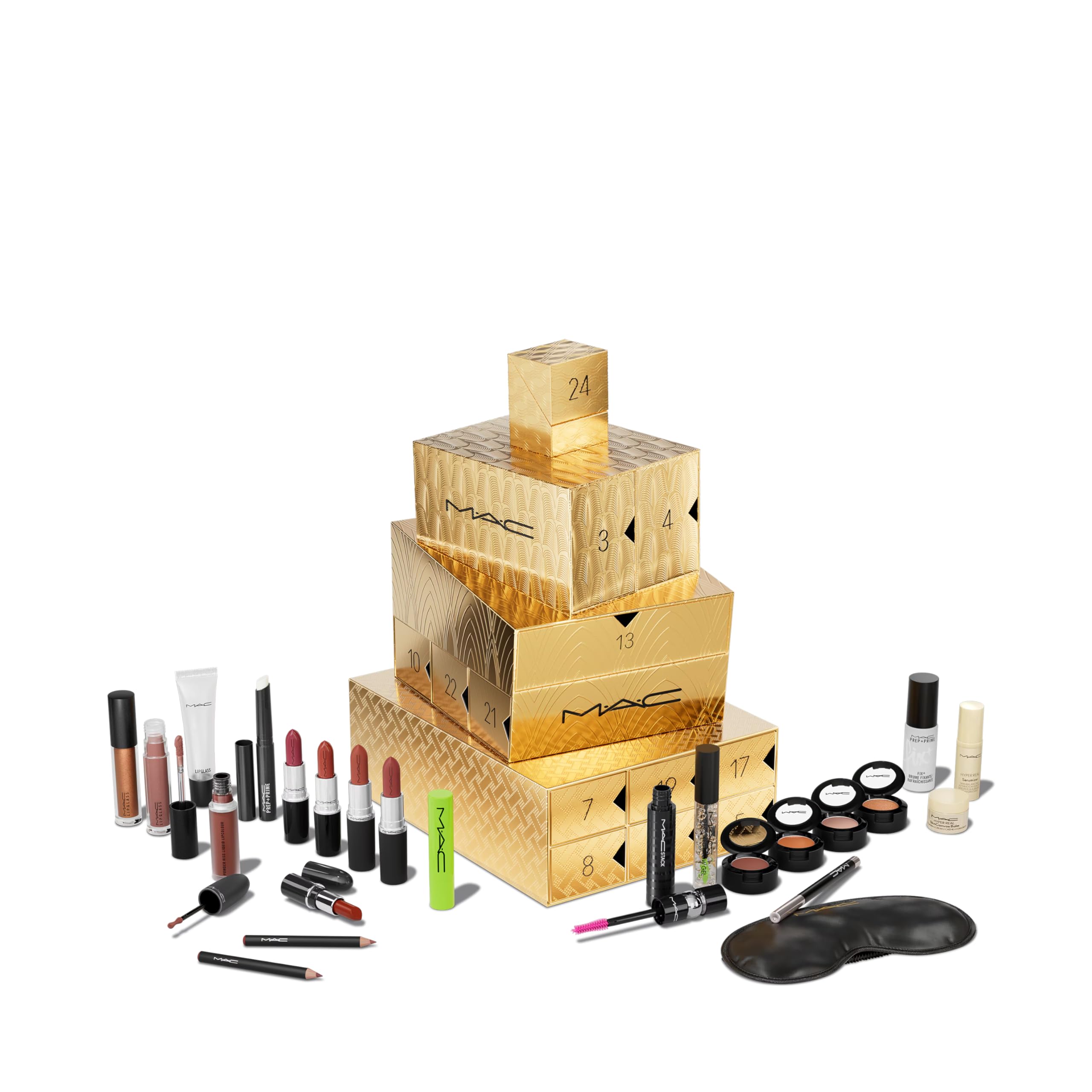 Amazon.com : MAC 24k Holiday Makeup Kit, 24 Piece Set : Beauty