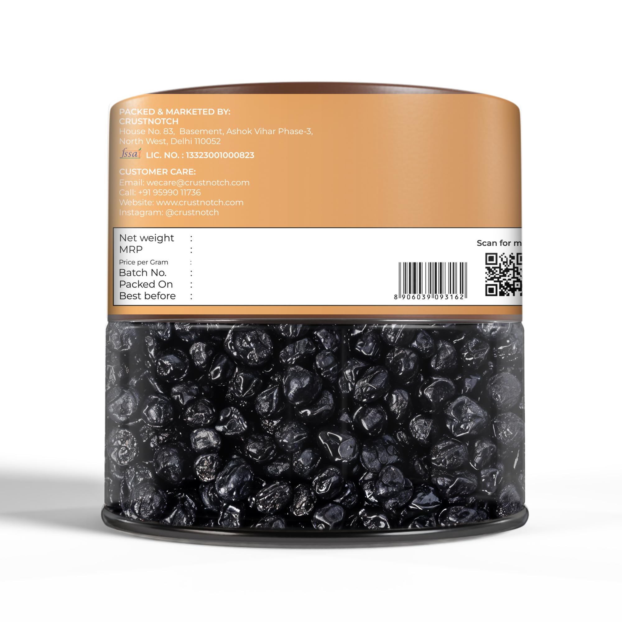 CrustNotch Blueberries -Finest Variety of Berries | Bursting with Flavor | Packed with Antioxidants | Healthy & Tasty Whole Dried Blueberries | Rich in Calcium & Vitamin K-250GM - Image 4 thumbnail