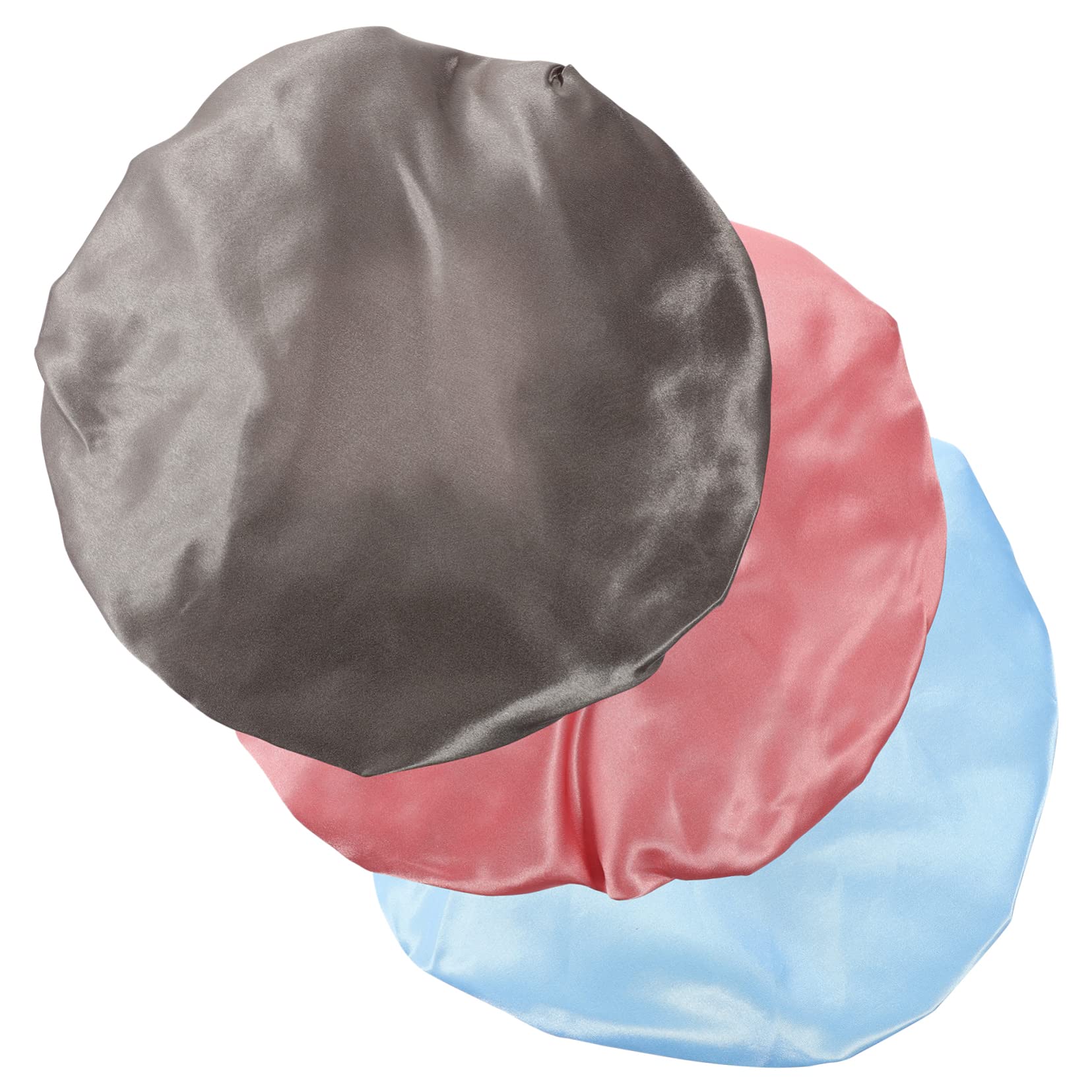 Healeved 12piezas Gorro De Ducha Doble Capa De Protección Para Cabello Baños Spas y Ducha