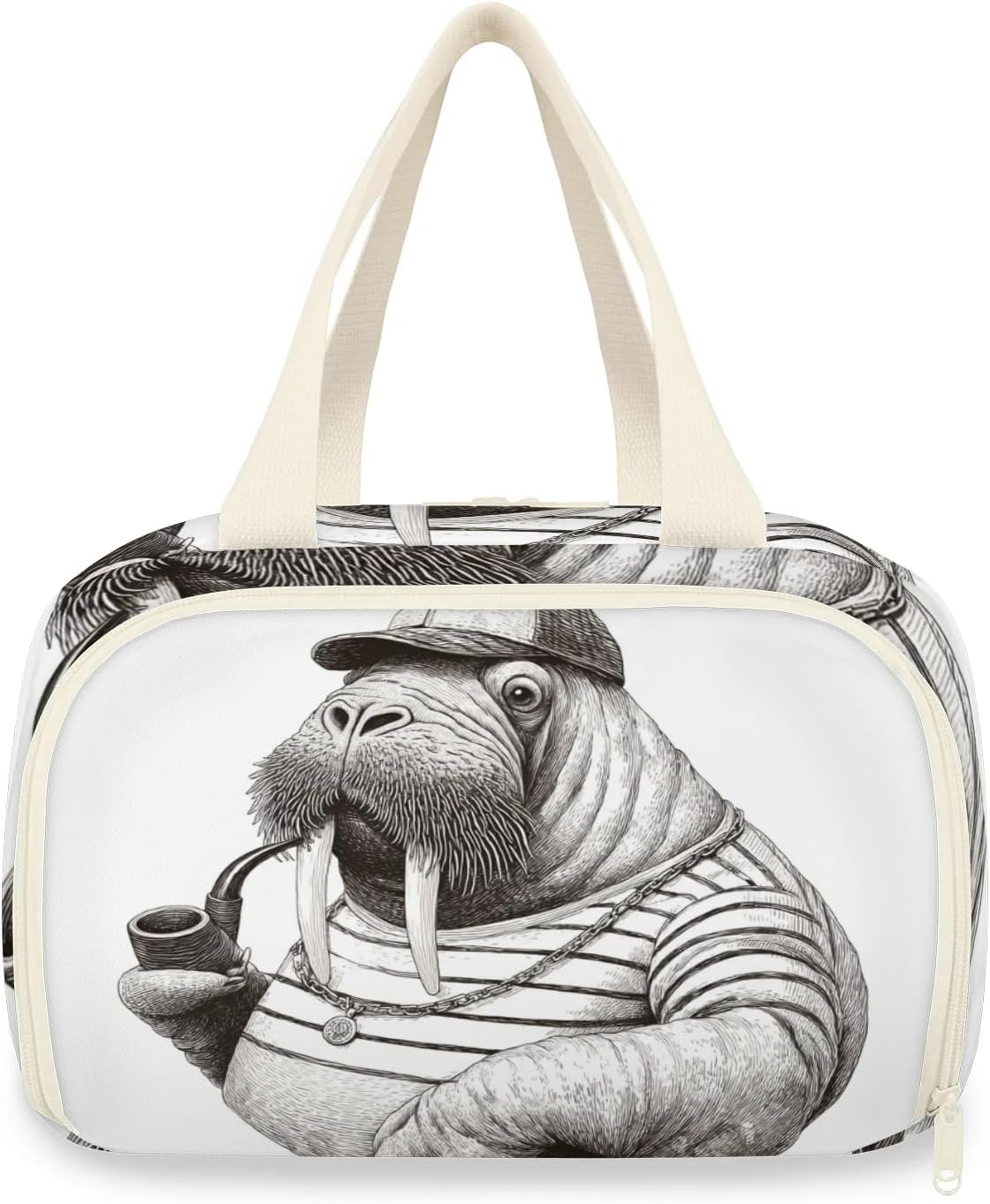Funny Walrus Travel Toiletry Bag