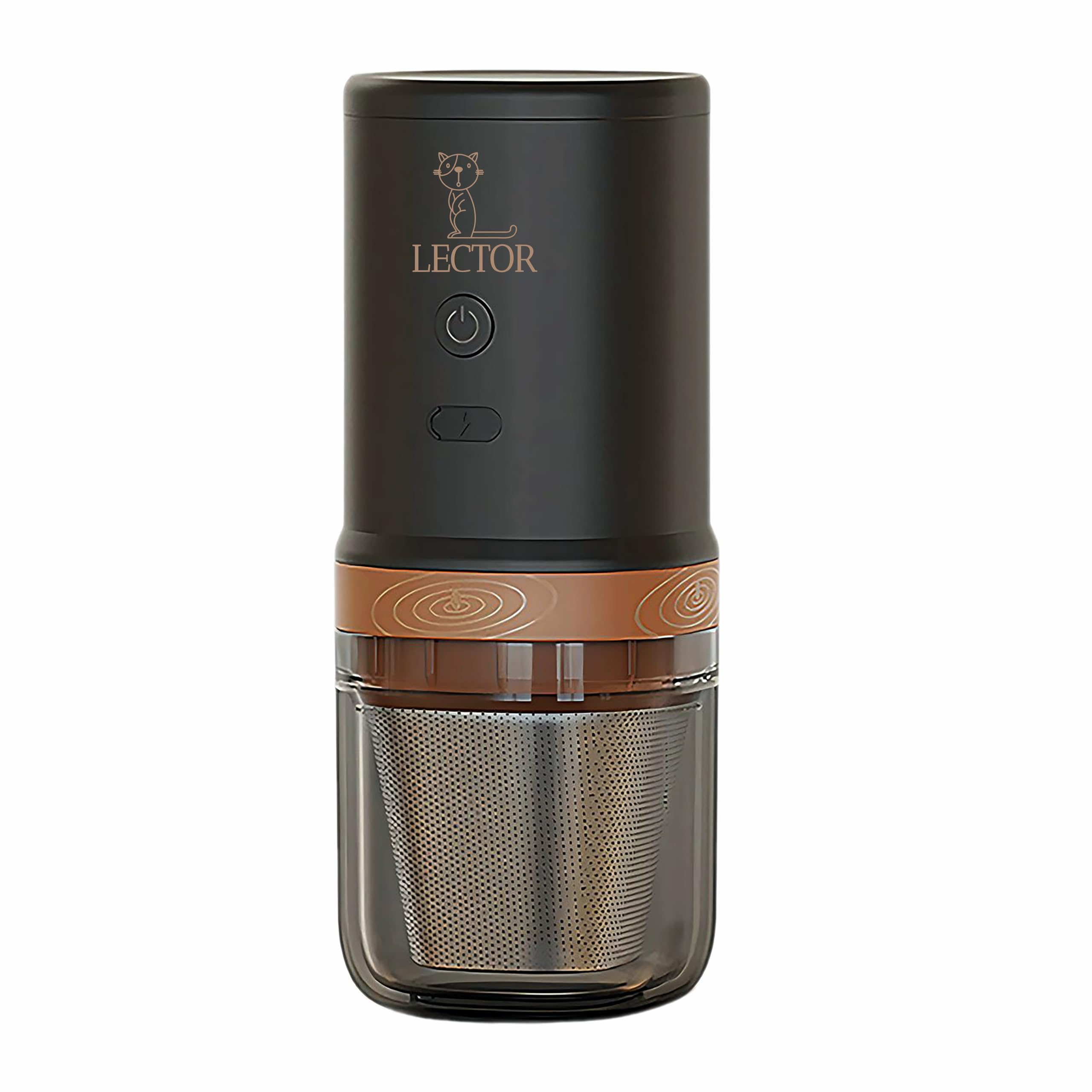 LECTOR Zenith Portable Coffee Maker with Electric Grinder, All-in-One, Travel Filter Coffee and Pour Over Machine | Rechargeable, Dual Brew Modes | Compact Coffee Maker for Travel, Office & Home-image-13