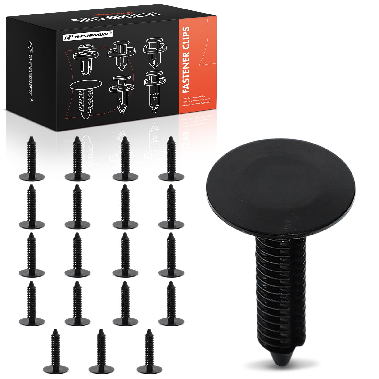 Amazon.com: A-Premium 20 PCS Nylon Car Retainer Fastener Push Pin