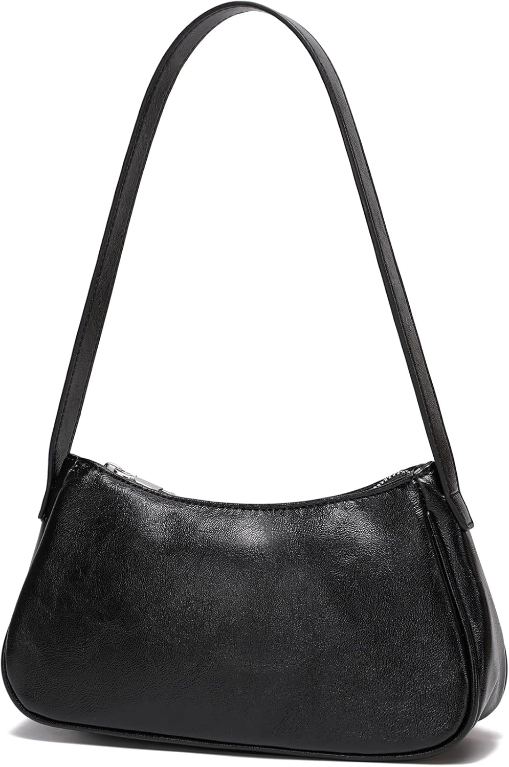 LACOMILA Small Shoulder Bag for Women Cute Mini Purse Trendy Vegan Leather Y2k Crescent Handbag - Image 8