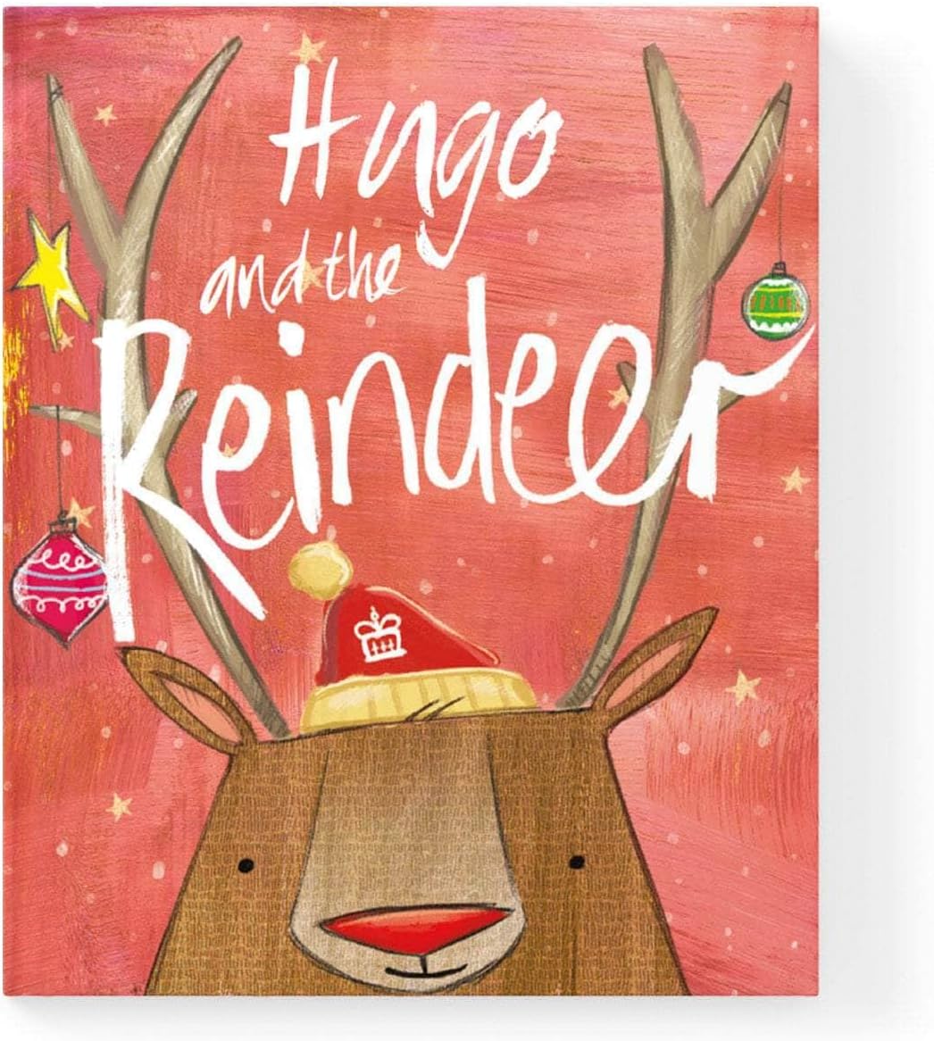 Personalised Christmas Reindeer Story Book Personalised gift for