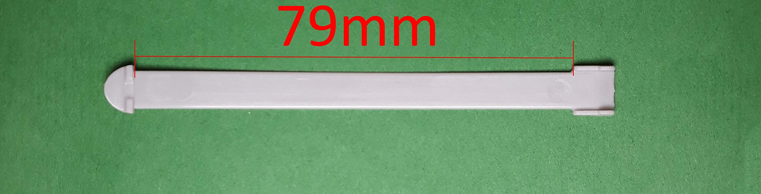 Asia Buy Plastic Spacers/Straps Vertical Blind Carrier Replacement Parts from 44mm-115mm (10, 79mm)