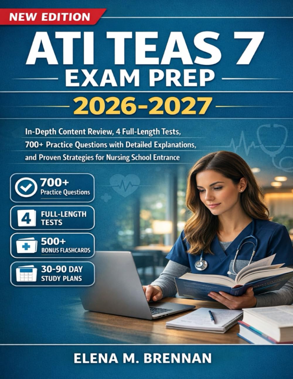 ATI TEASE 7 Exam Prep 2026-2027: In-Depth Content Review, 4 Full-Length Tests, 700+ Practice Questions with Detailed Explanations, and Proven Strategies for Nursing School Entrance