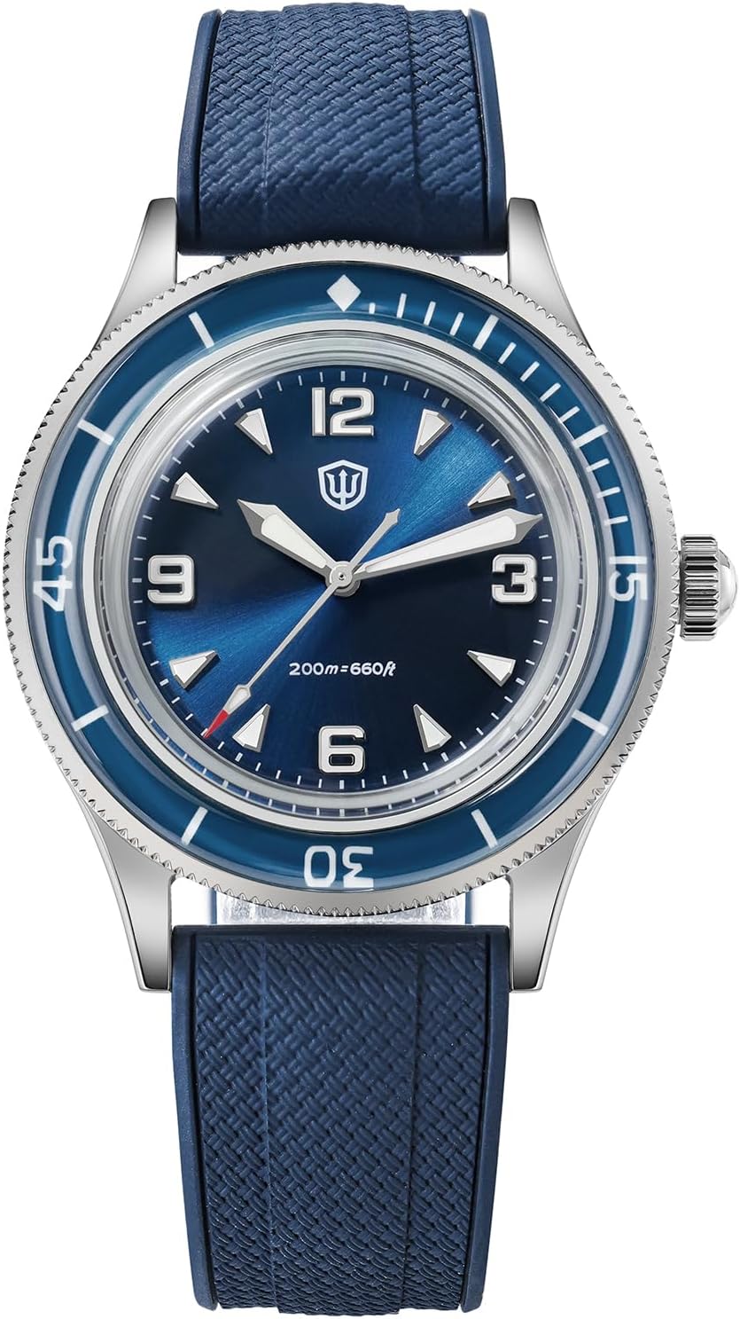 watchdives Dive Watch for Men WD50Q 50-Fathoms Quartz