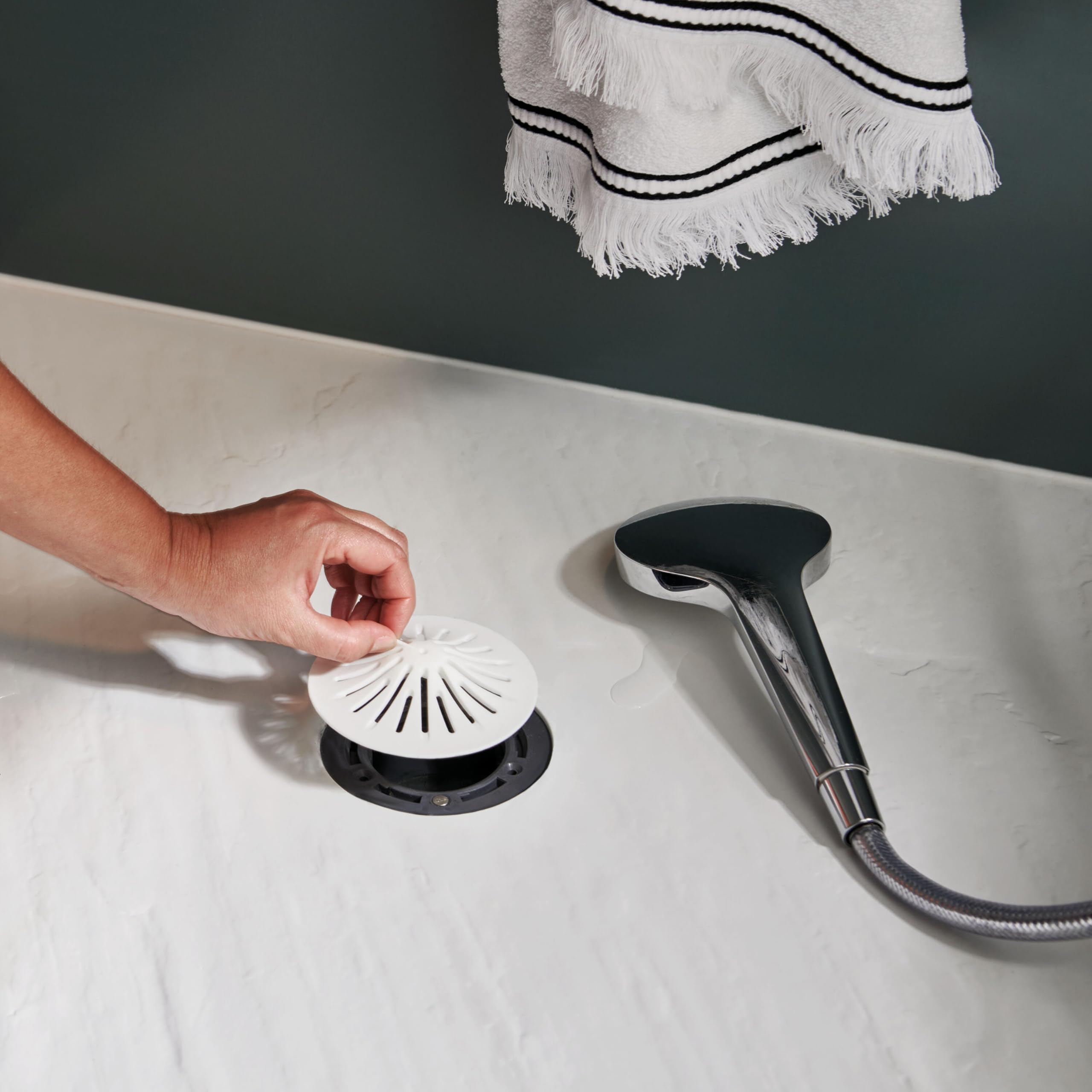 Pack De 2 Tapones De Desagüe De Silicona | Universal Para Lavabo, Fregadero Y Bañera | Antifugas Y Anti-olores