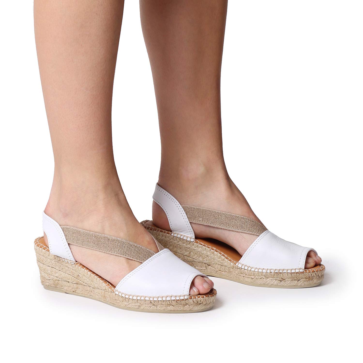 Toni Pons TEIDE-P - Espadrillas con Zeppa Donna realizzate in Pelle.