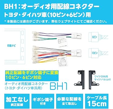 Beat-Sonic BH1 Stereo Installation Kit