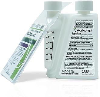 Acelepryn SC | All-Weather Grub Treatment for Lawn, Turfgrass and Rose Bush | Insect Killer with 18.4% Chlorantraniliprole Kills White Grubs, Caterpillars and Japanese Beetle Adults – 4-Oz.