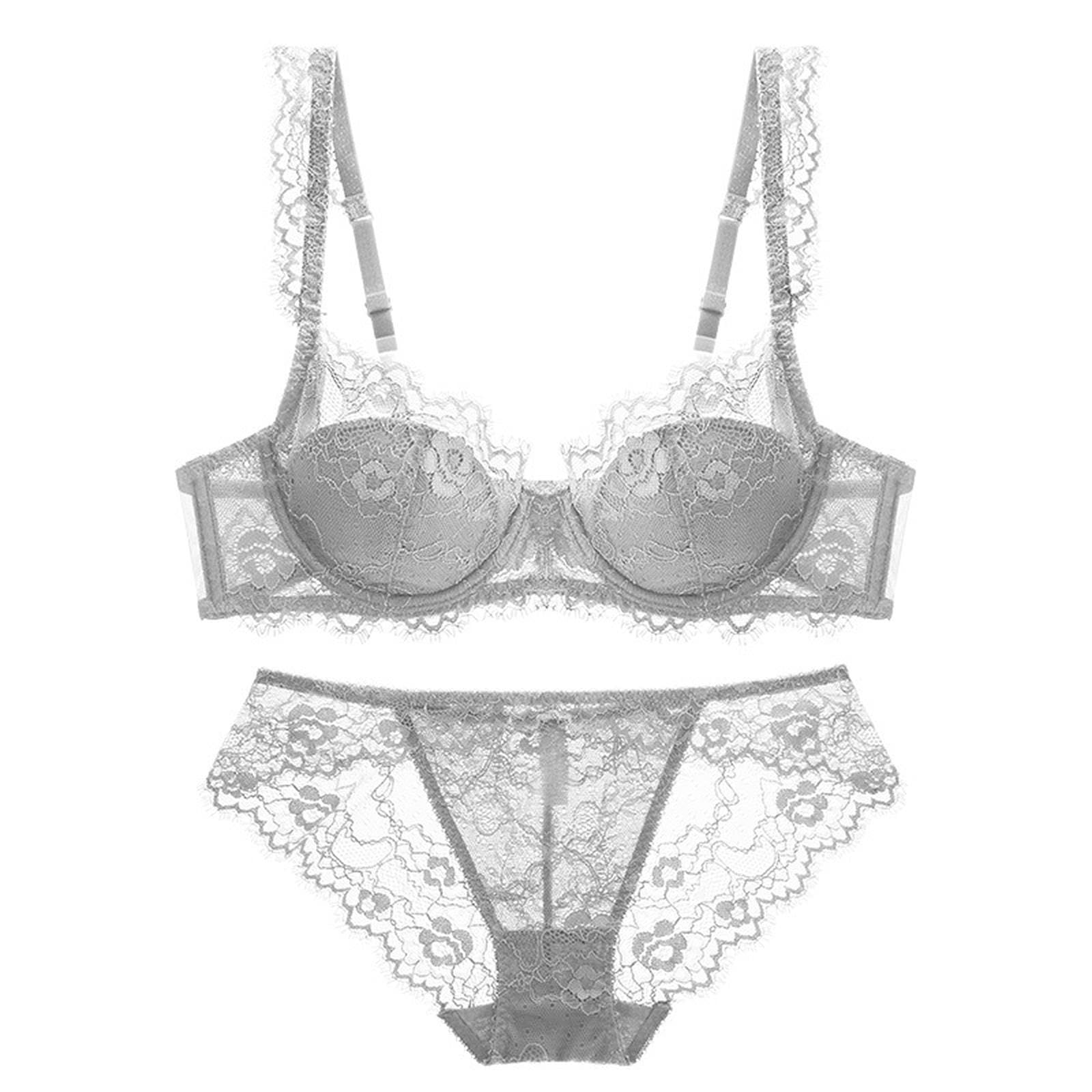 unterwäsche Frauen sexy Set Sexy Spitze BH Dünne Versammelte Rote Unterwäsche Set Benmingnian Französisch Desire BH -höschen Für Frauen-rosa-36 80e