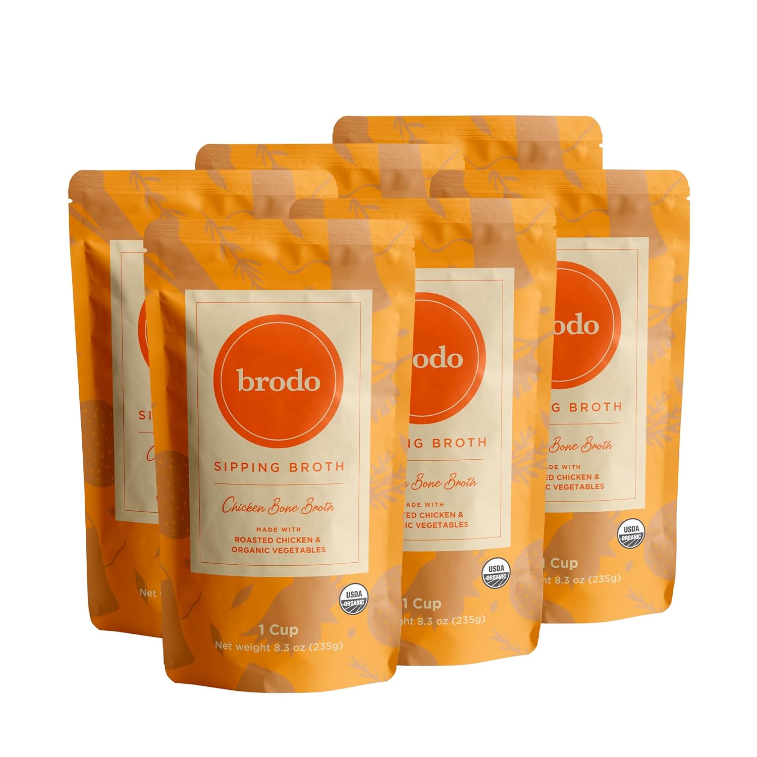 Brodo Organic Chicken Broth Nutrient Dense, Chef Crafted