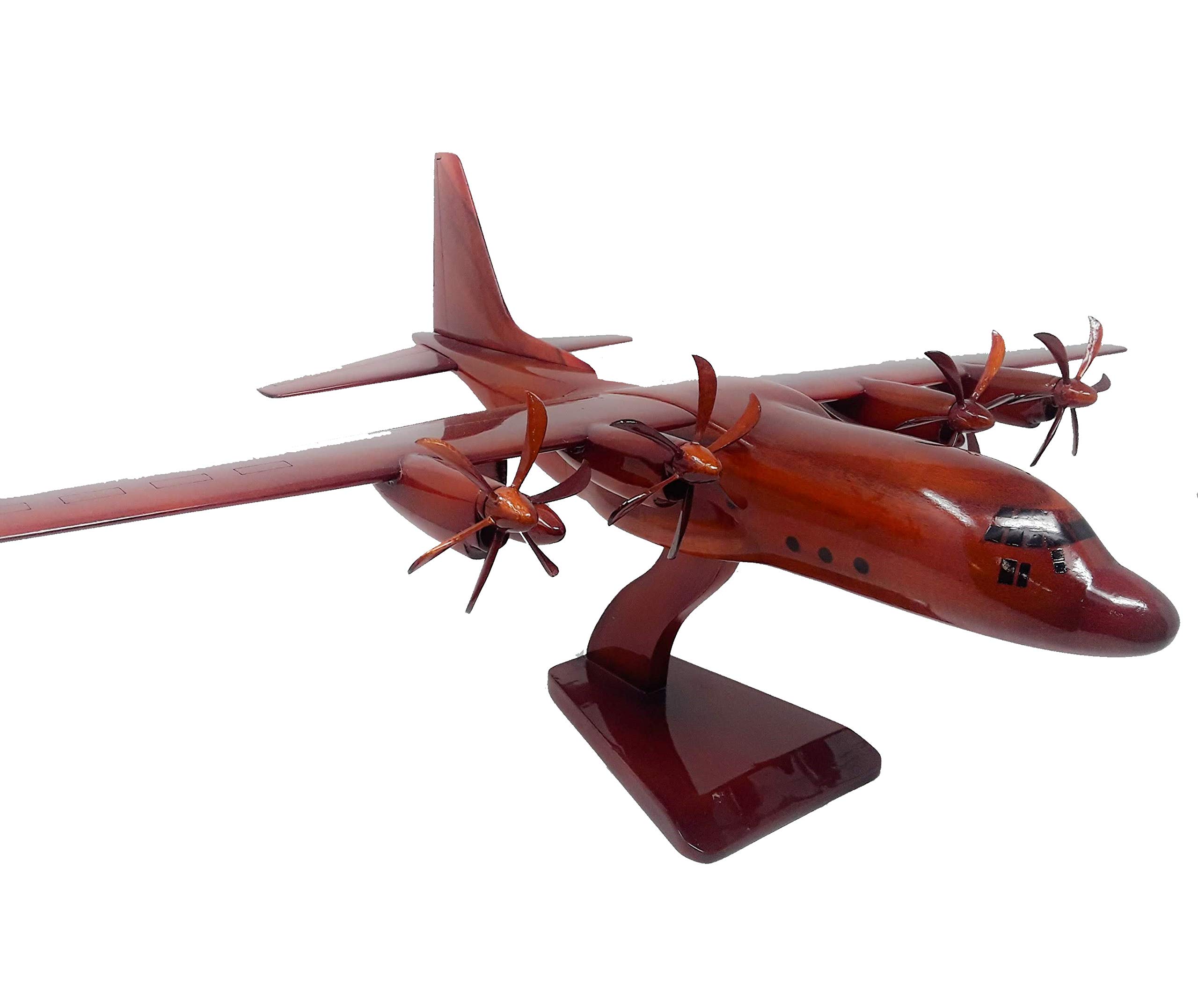 C130J 6 Blade Super Hercules Airplane Wood Model