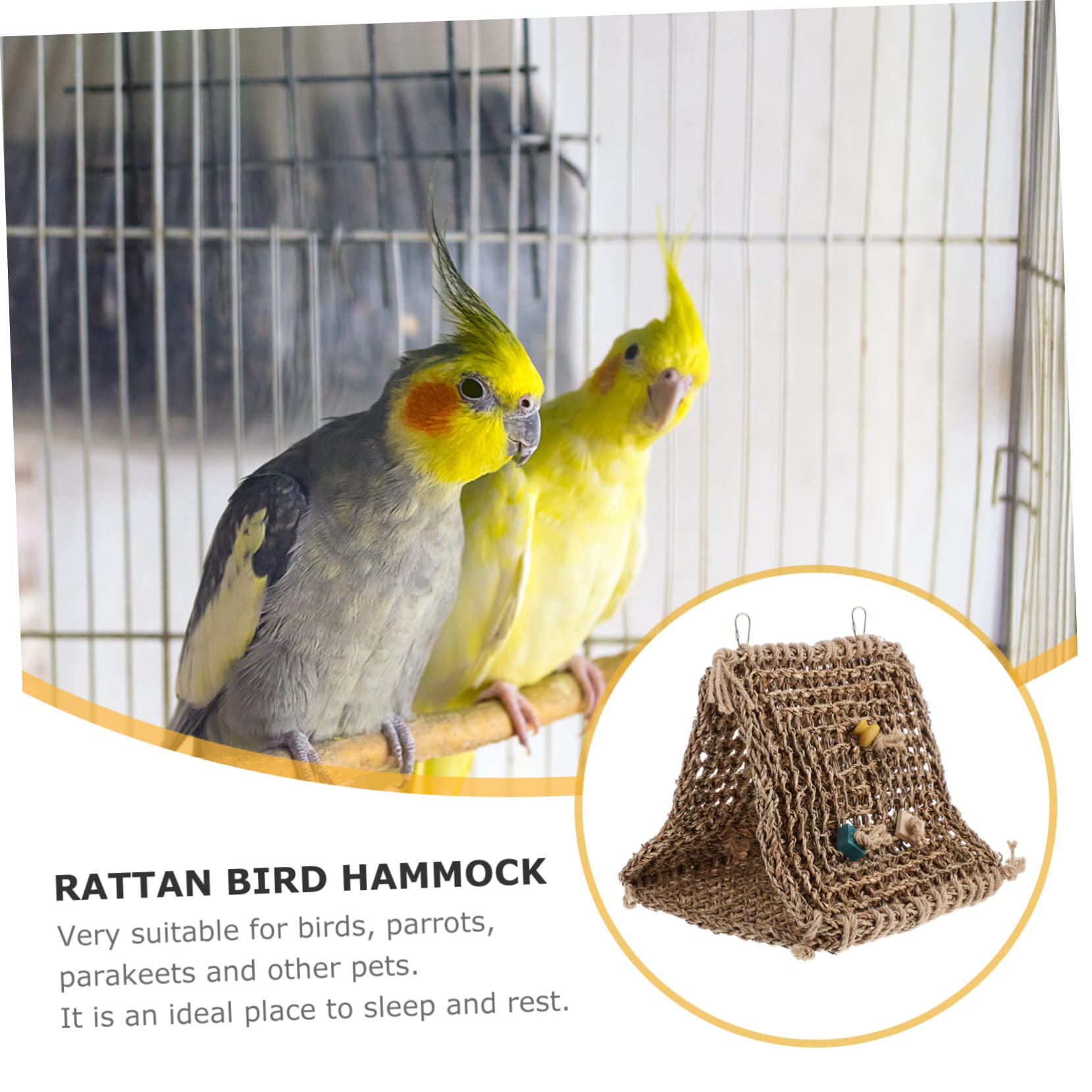 minkissy Rattanowy ptak hamak chomik wisząca klatka chomik pościel ukrywa ptak przytulanka chata papuga huśtawka wisząca klatka dla papugi świnki morskie łóżko pluszowe zabawki ptak łóżko do spania