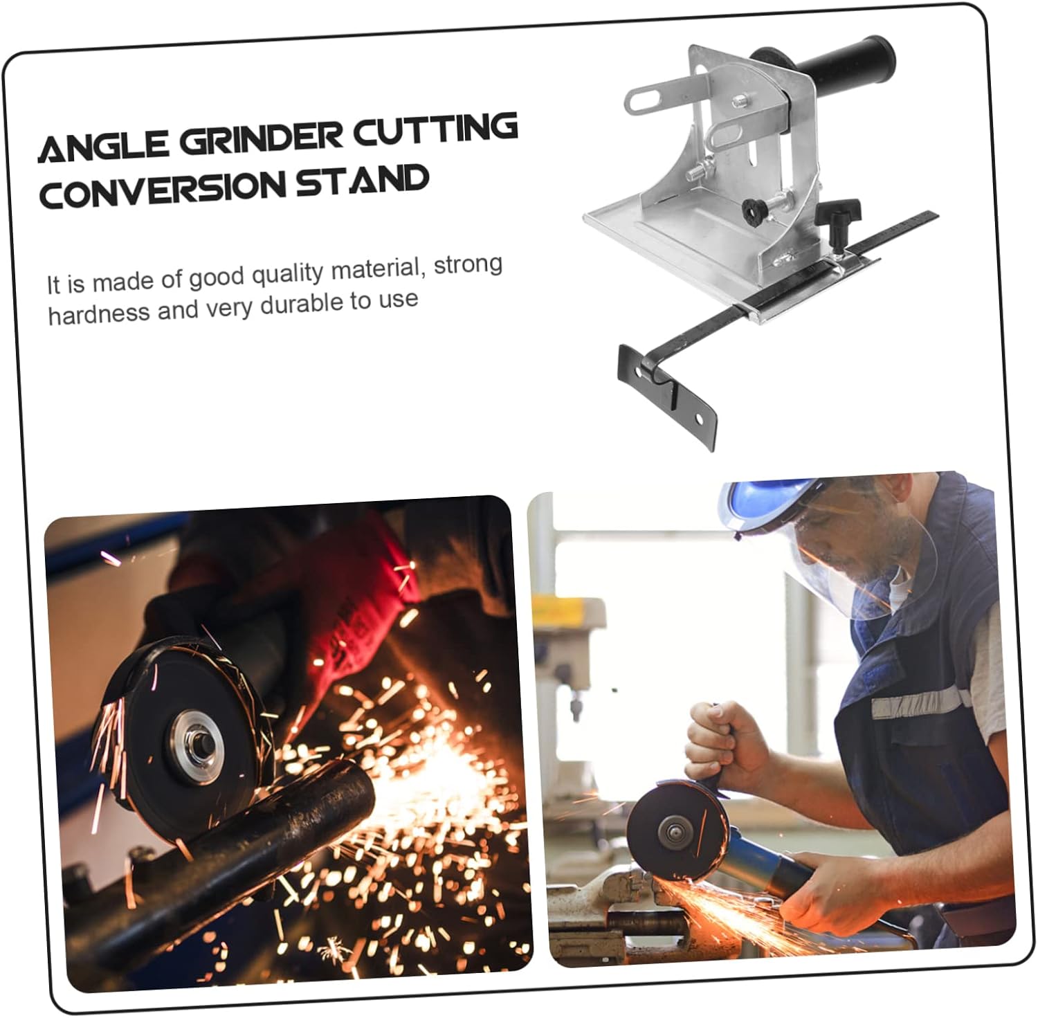ARTIBETTER Angle Cutting Base Angle Machine Accessory Grinder Attachment Grinder Tool