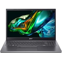 acer Aspire 5 Laptop, Intel 10-Core i7-1355U, 15.6" FHD IPS Display, Intel Iris Xe Graphics, 16GB LPDDR5 512GB SSD, Backlit Keyboard, Fingerprint, Thunderbolt 4, Wi-Fi 6E, Type-C, Win10 Pro