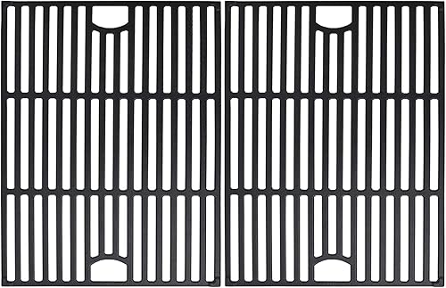 Rejillas de parrilla para Nexgrill piezas de repuesto de 5 quemadores 720-0888N 720-0888, repuesto de rejilla de cocción de hierro fundido de 17