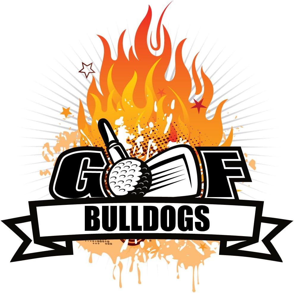 VictoryStore Towels - Bulldogs Mascot Golf Team Towels, Set of 12