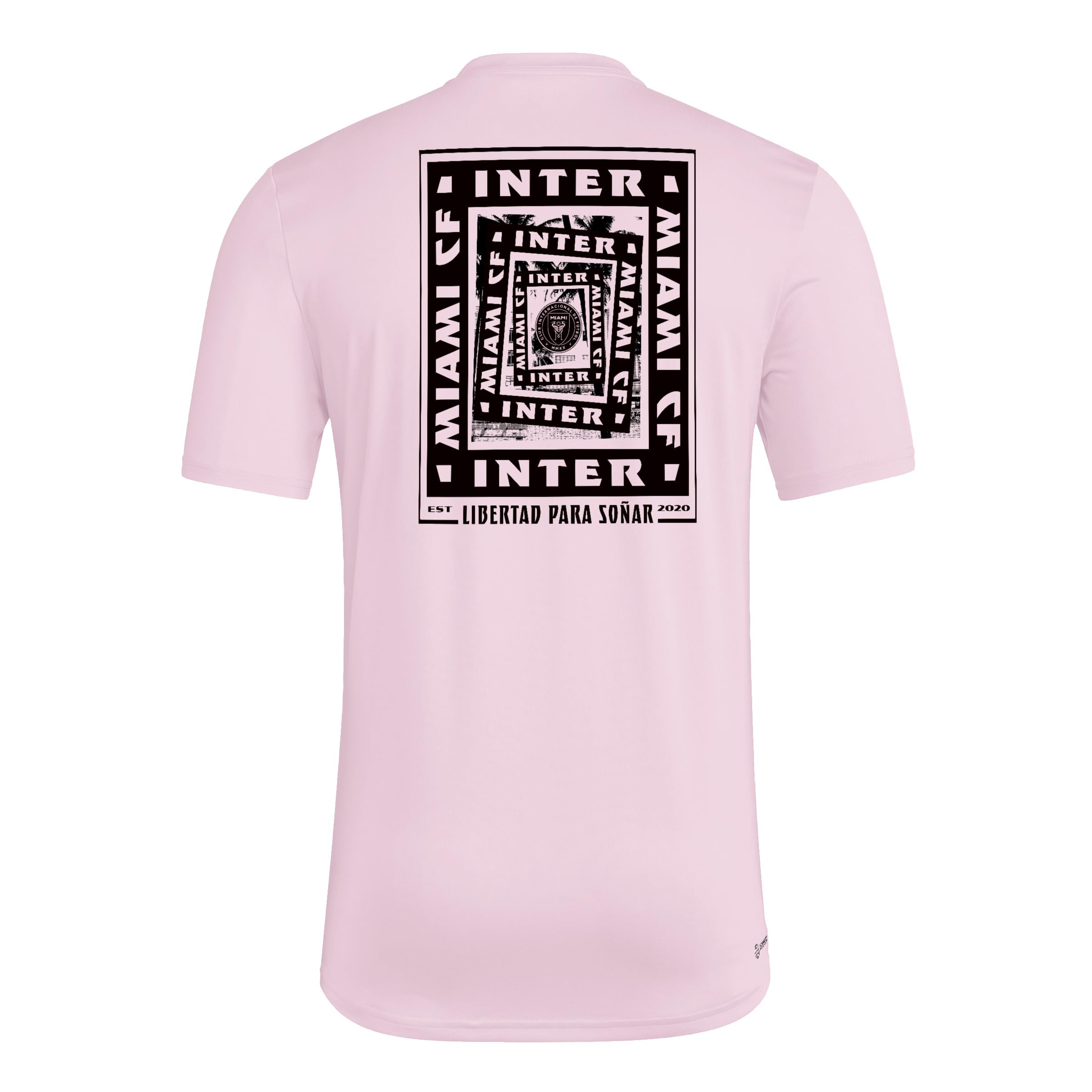 adidas Maglietta a Maniche Corte da Uomo Inter Miami CF Local Warp Pre-Game