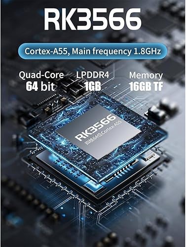 Miniatura 5 de RG ARC S Retro Video Handheld Game Console Linux System RK3566 64Bit Reproductor de juegos Pantalla IPS de 4 pulgadas con batería de 128 GB, 3500