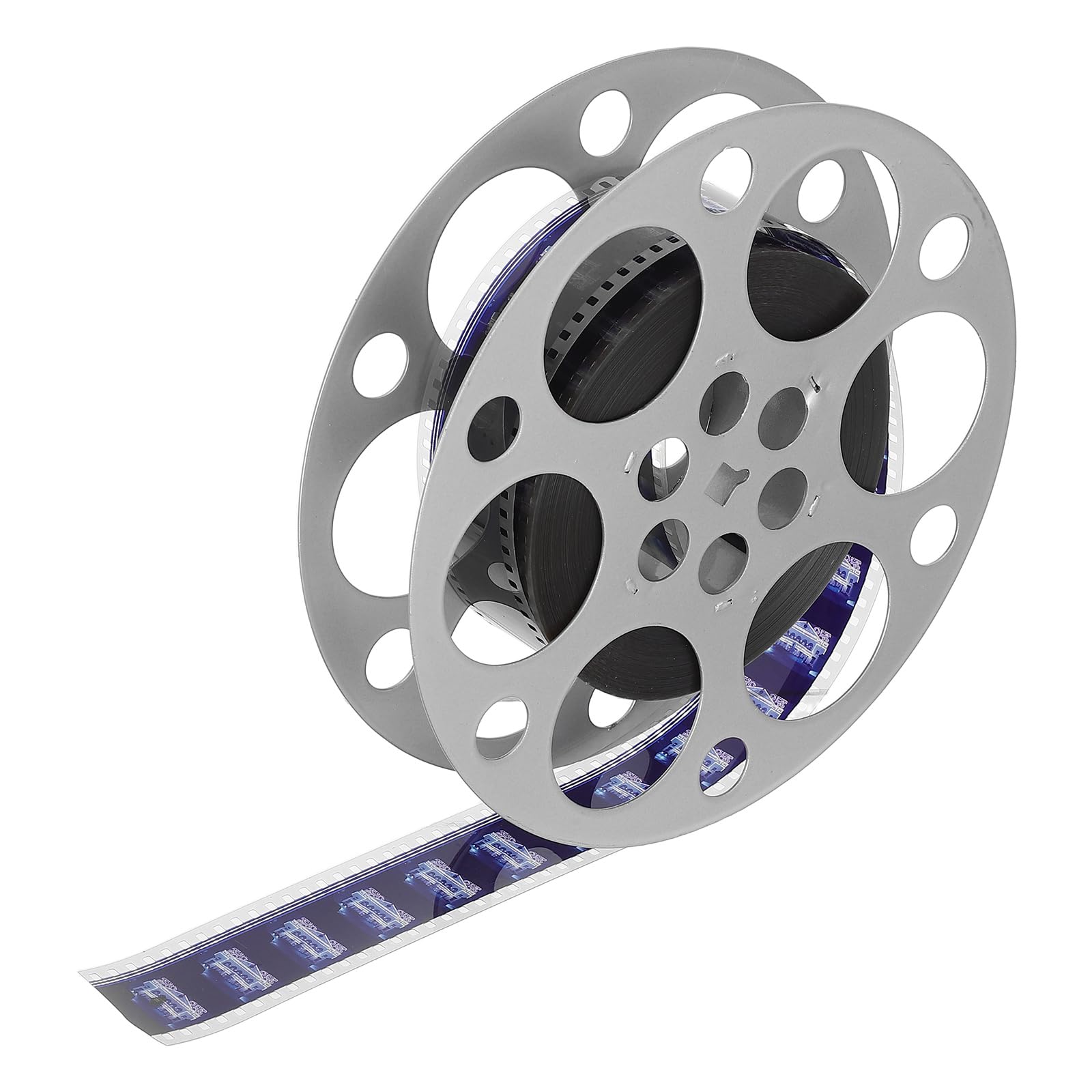ORFOFE Retro Filmstreifen Dekoartikel aus Eisen in Silber Leicht und Tragbar für Theater Themenparty Tischdekoration und Filmabend Zubehör