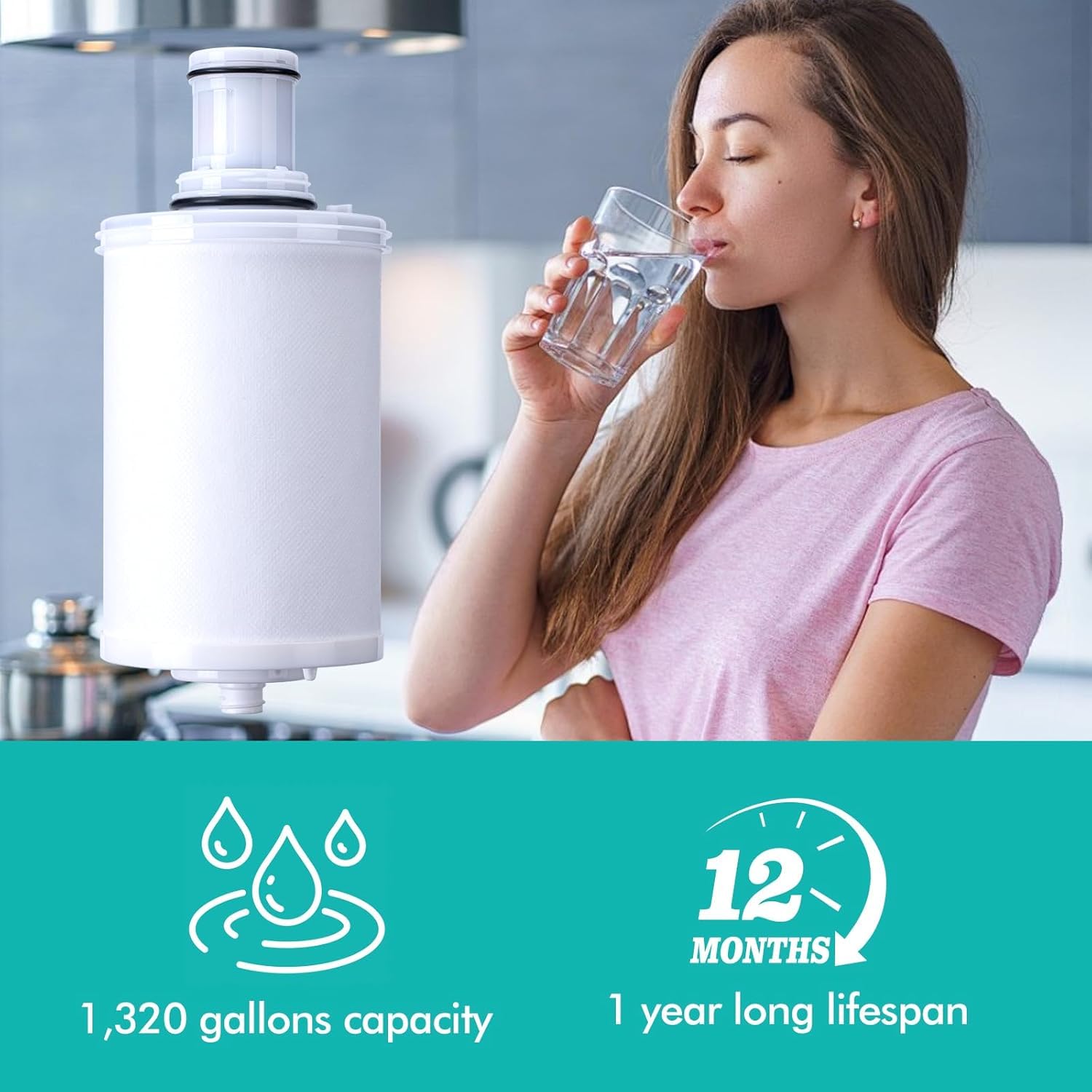 Amazon | 100186 amway espringウォーターフィルターシステムと互換性