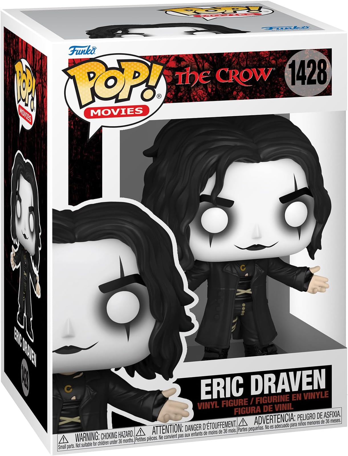 POP! Movies: The Crow - Eric Draven - Collectable Vinyl Figure - Gift Idea - Official Merchandise - for Kids & Adults - Movies Fans - Model Figure for Collectors and Display