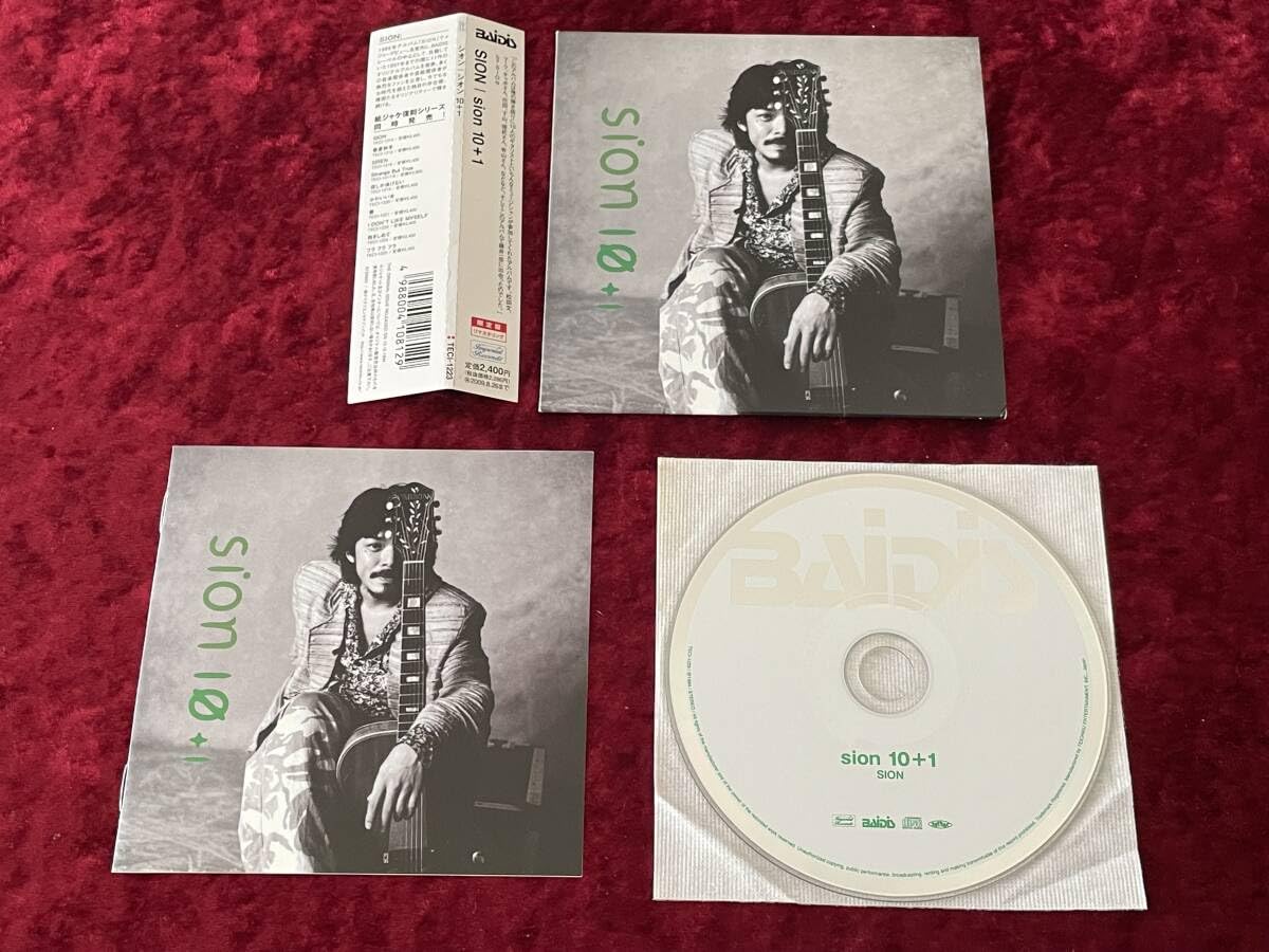 SION 10+1 CD 帯付き Amazon.co.jp: SION紙ジャケット限定盤SION 10+1帯付CDリマスター