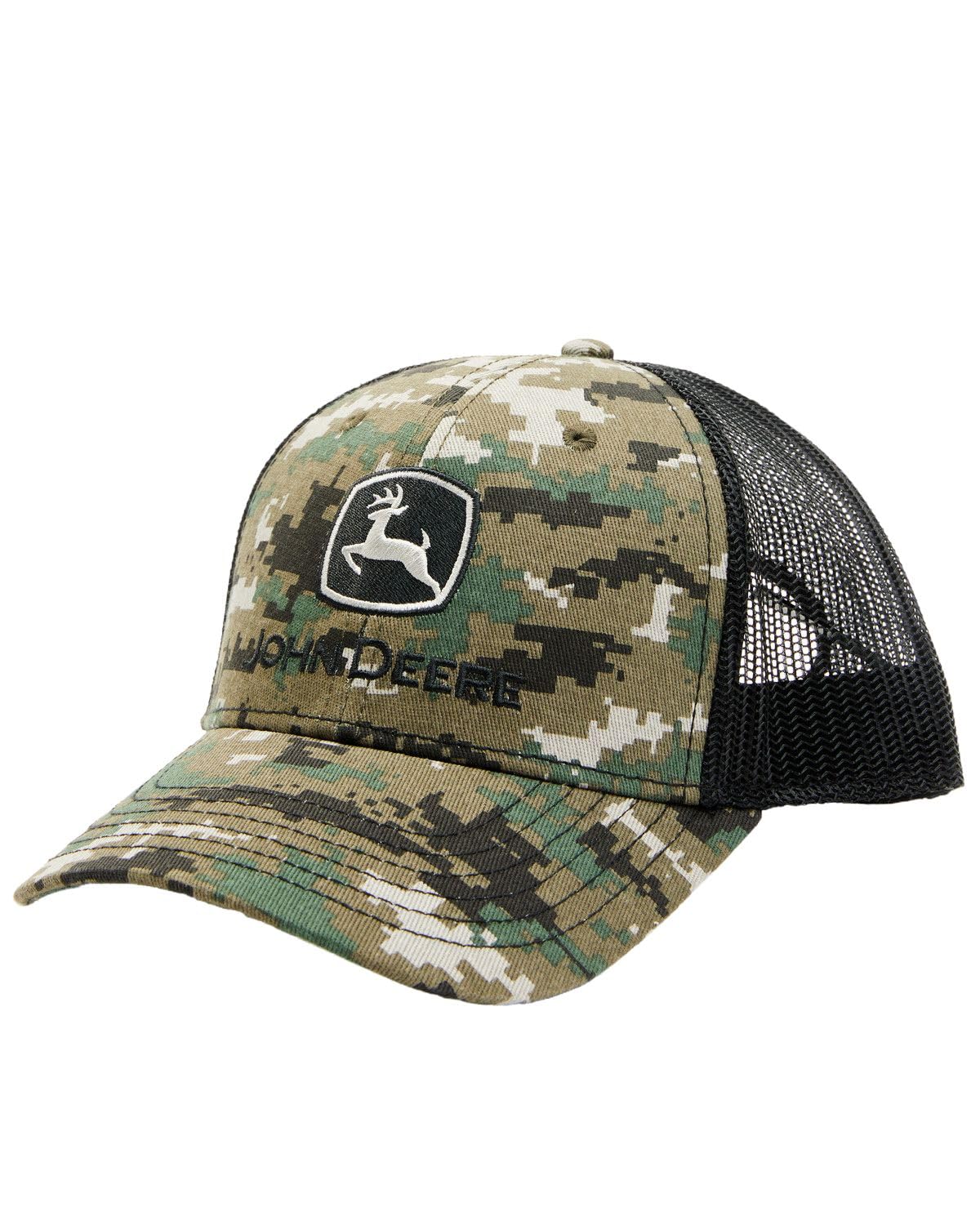 John Deere Men's Digi Camo Flat Stitch Cap/Hat - LP86103