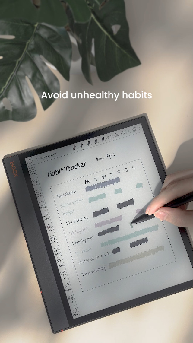 BOOX Palma Pocket-Sized E Ink Reader with Phone Design
