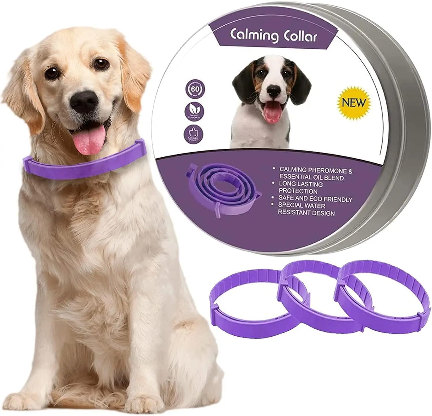 Calming Dog Collar: Soothing Relief for Anxious Pets