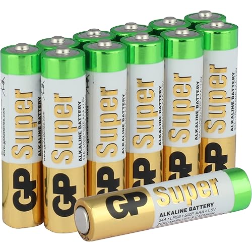 GP Super Alkaline 12-Pack AAA