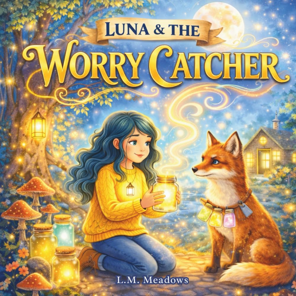 Luna & The Worry Catcher: A Gentle Children’s Story About Anxiety and Big Feelings