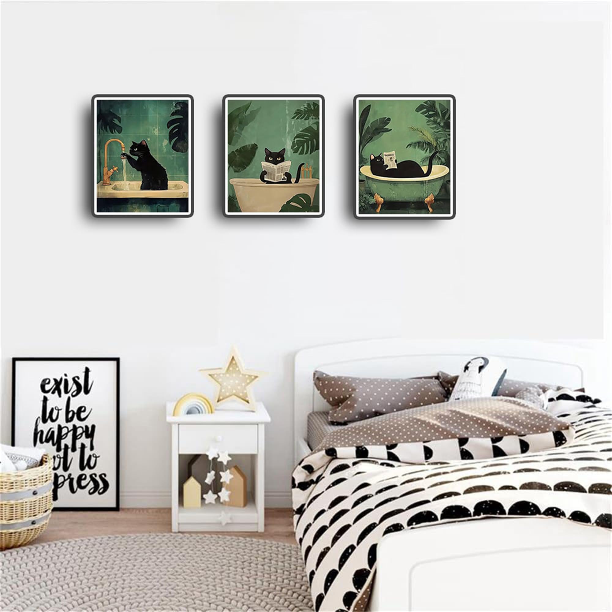 Nznanchu Cat1 Wooden Framed Adult Paint By Numbers Kits,Easy Painting By Number Kits On Canvas,Color By Numbers Acrylic Watercolor Gifts For Friends Home Wall Decor (Cat1)
