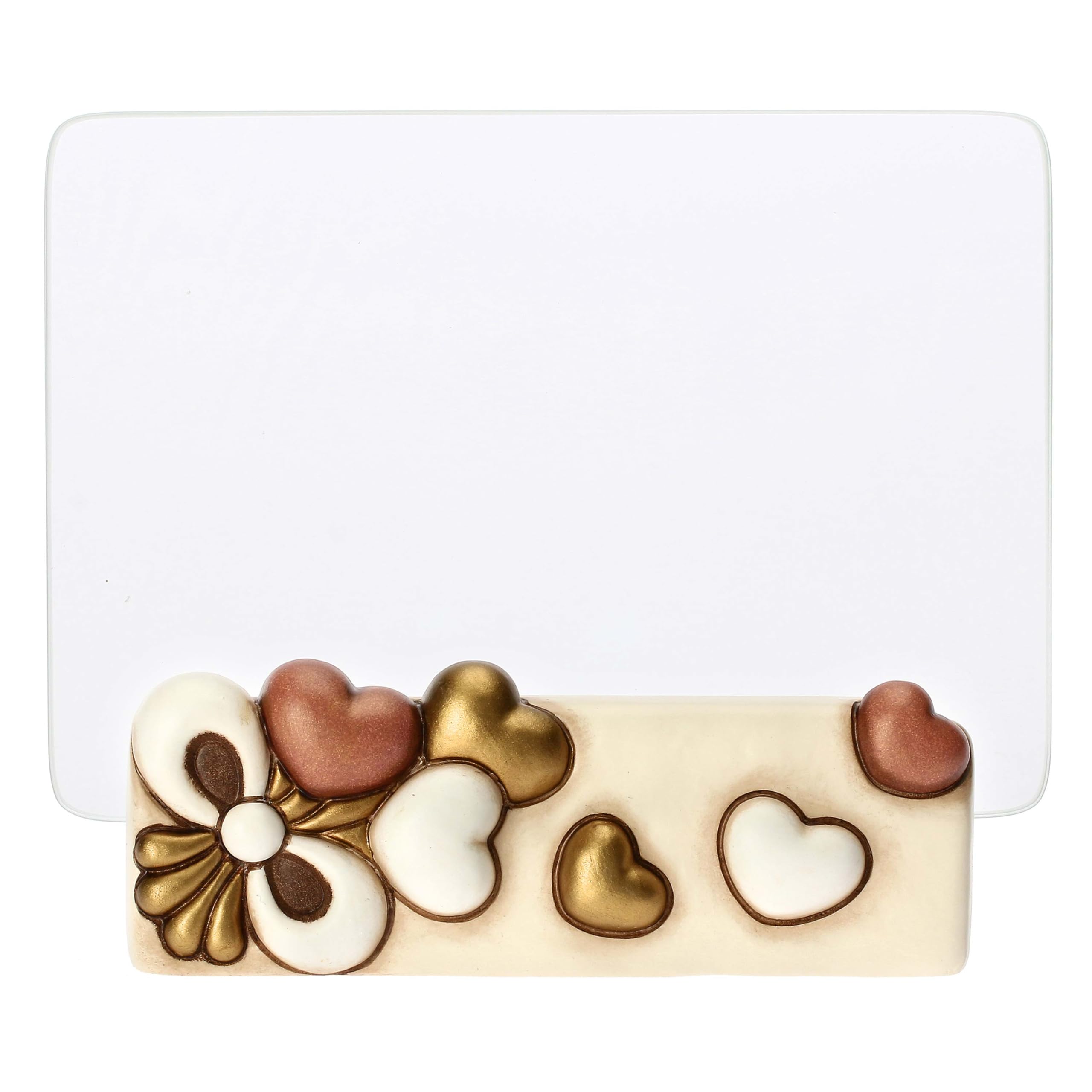 THUN Angel Love Ceramic Heart Photo Frame - Medium