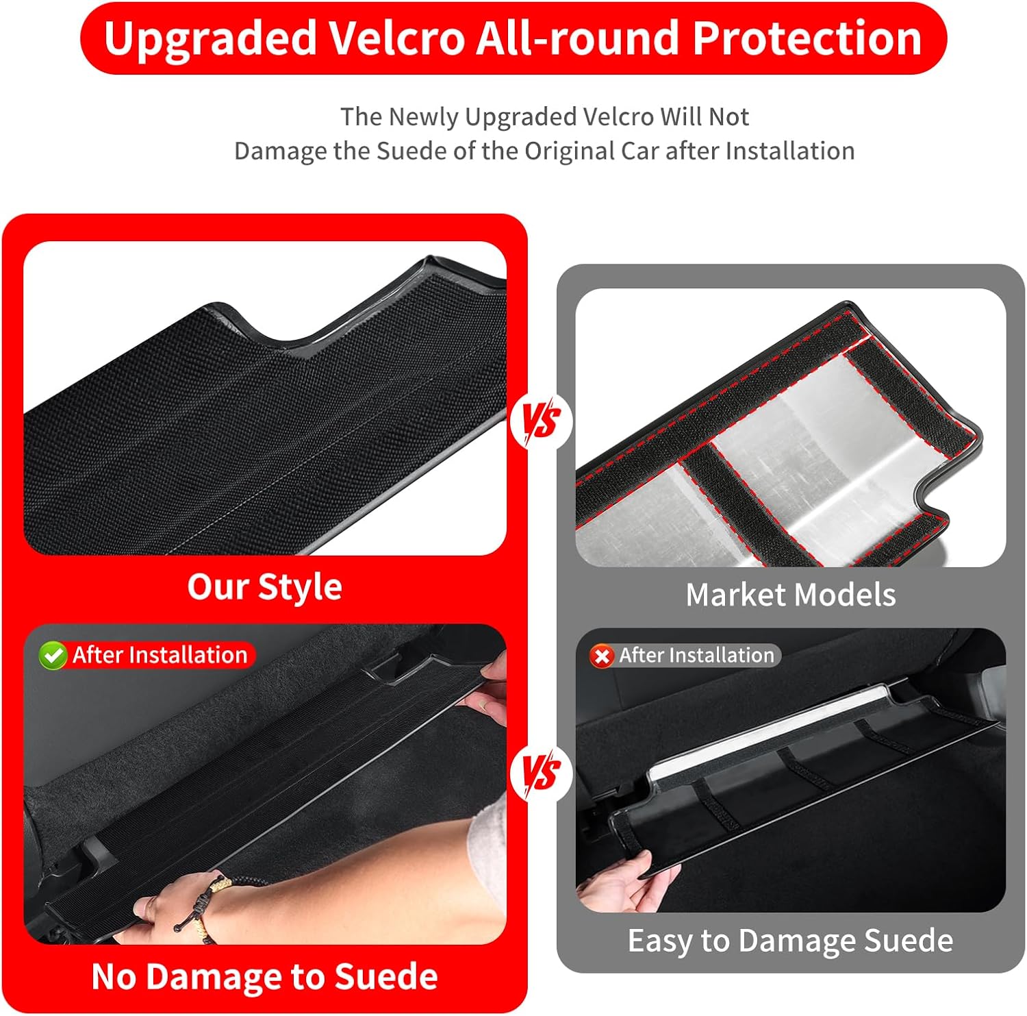 Stainless Steel Seat Kickplate for 2024-2026 Toyota 4runner N500 & 2025 Tacoma Interior Protective Panel Scratch-Resistant Wear-Resistant Upgrade Kit 2025 4runner Accessories (Black)