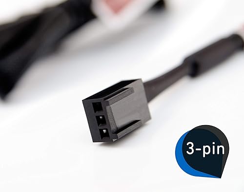 Miniatura 4 de Noctua NF-R8 redux-1200, ventilador silencioso ultra silencioso, 3 pines, 1200 RPM (3.150 in, gris)