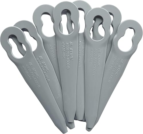 Stihl OEM Parts Poly Cut 2-2 Blades (Set of 8) fits FSA45 Grass Trimmer 4008 007 1000, 4008-007-1000, 40080071000